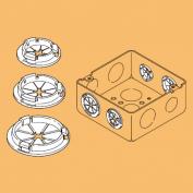 ケーブル保護用ブッシング　KG22、KG27、KG34